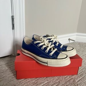 Brand new Blue Converse Chuck 70 OX Sneakers Size 5 women’s